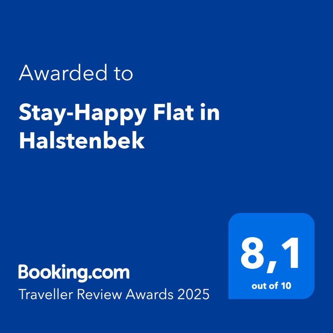Stay-Happy Flat In Хальстенбек Экстерьер фото